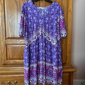Russtydustty Bohemian Dress 2XL NWT